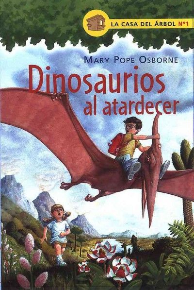 Dinosaurios al atardecer