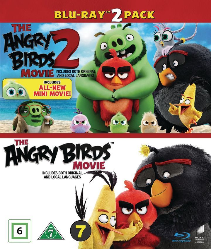The angry birds movie 2 ; The angry birds movie : Blu-ray 2 pack