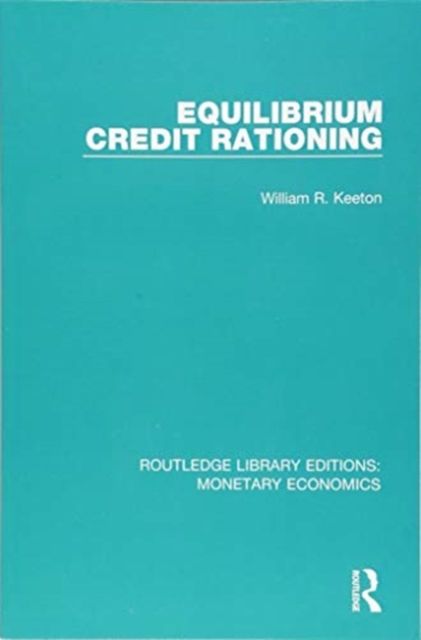 Equilibrium Credit Rationing