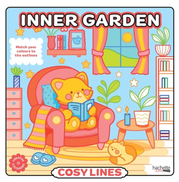Inner Garden - Cosy Colo : A creative colouring book to match the colours to the outlines