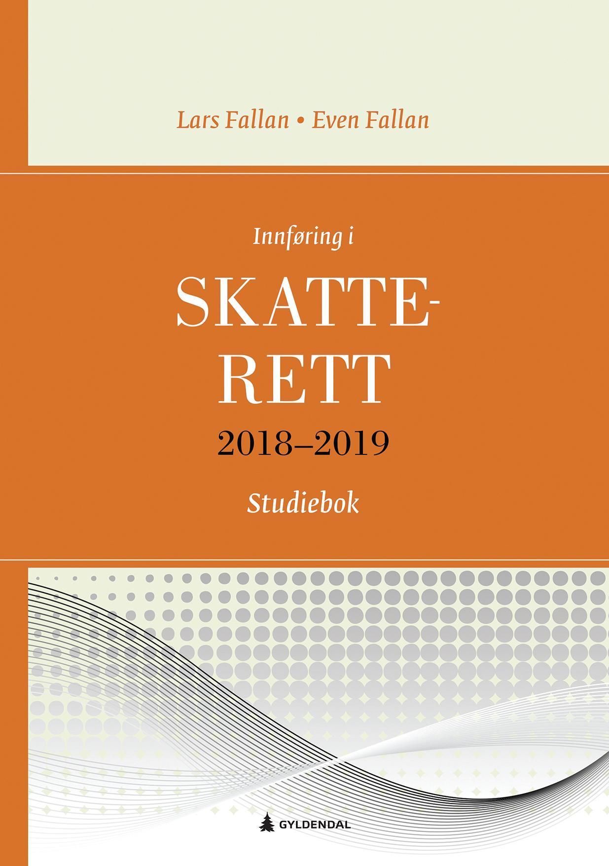Innføring i skatterett 2018-2019 : studiebok : oppgaver og løsninger : løsningsforslag til oppgaver i læreboka