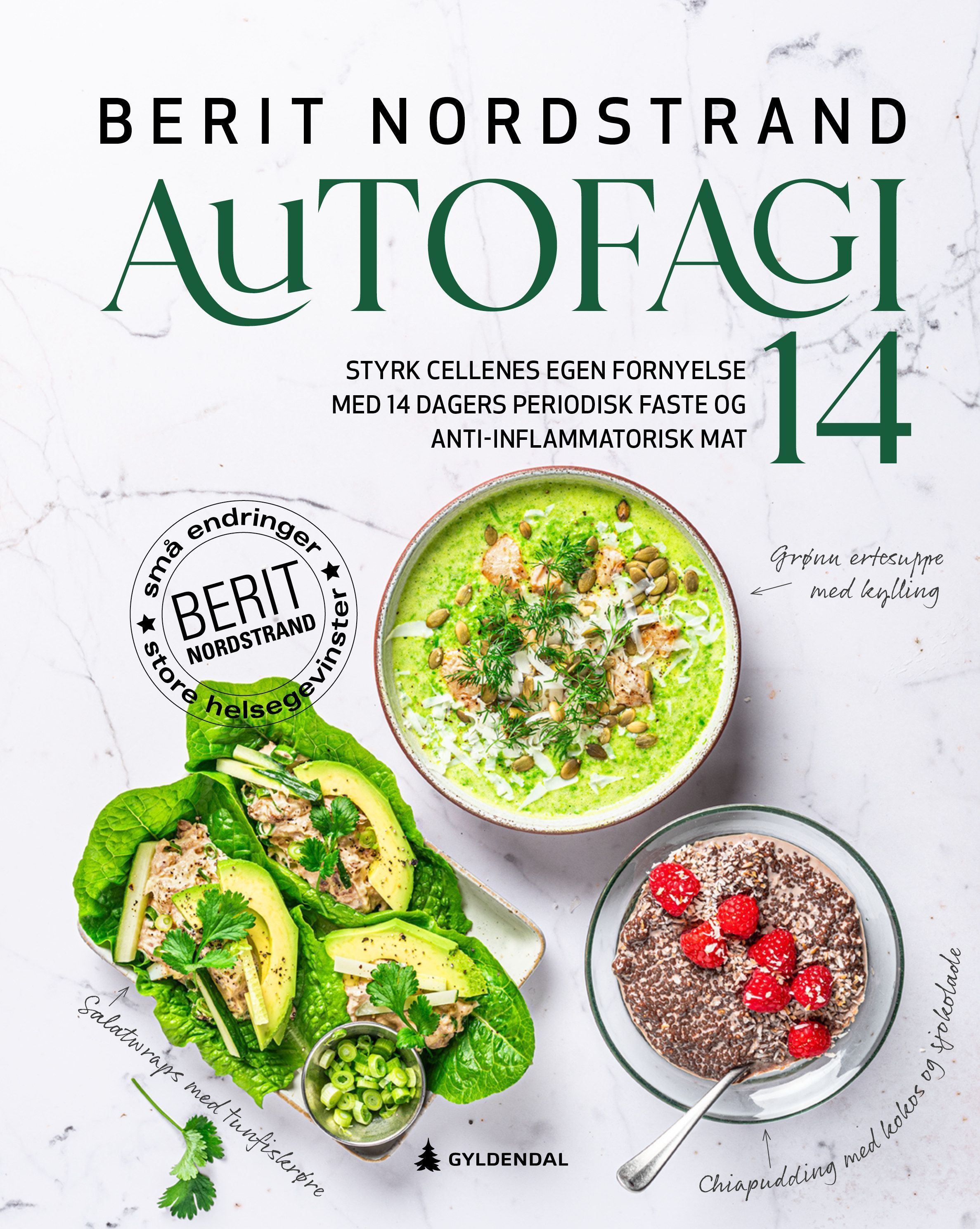 Autofagi 14 : styrk cellenes egen fornyelse med 14 dagers periodisk faste og anti-inflammatorisk mat