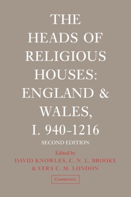 The Heads of Religious Houses