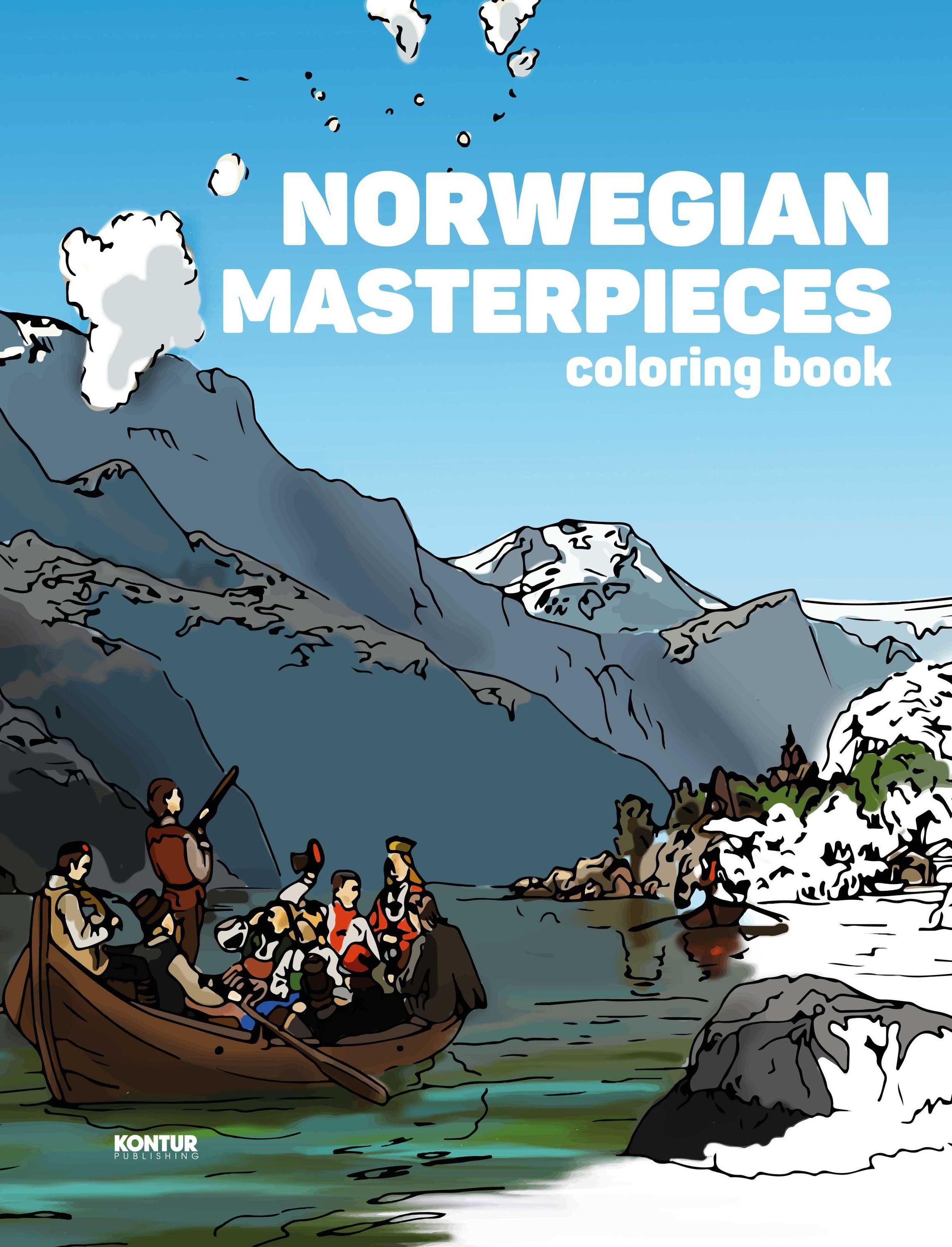 Norwegian masterpieces : coloring book