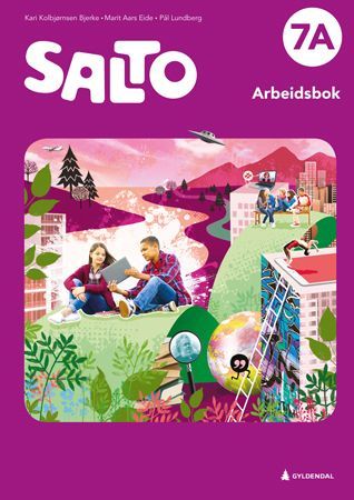Salto 7A, 2. utg. : norsk for barnesteget. Arbeidsbok