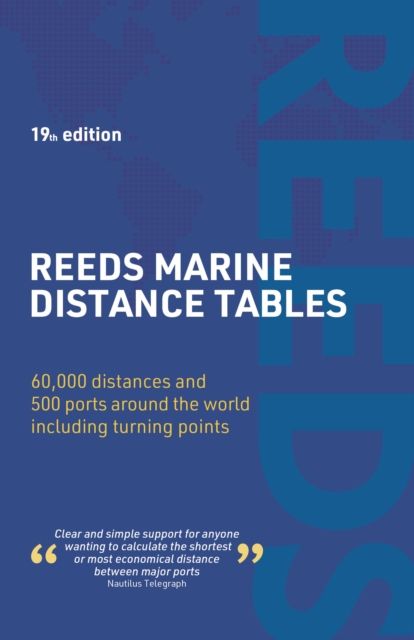 Forsidebilde av Reeds Marine Distance Tables 19th edition