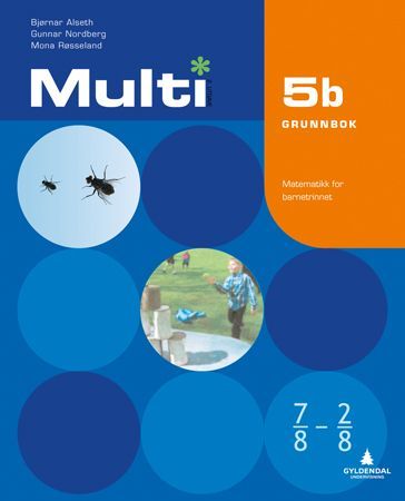 Multi 5b, 2. utgåve : matematikk for barnesteget. Grunnbok