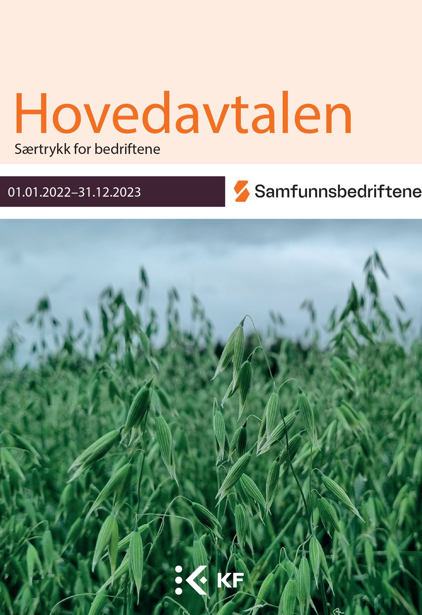 Forsidebilde av Hovedavtalen : 01.01.2022-31.12.2023