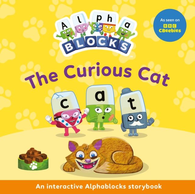 Forsidebilde av The Curious Cat: An Interactive Alphablocks Storybook