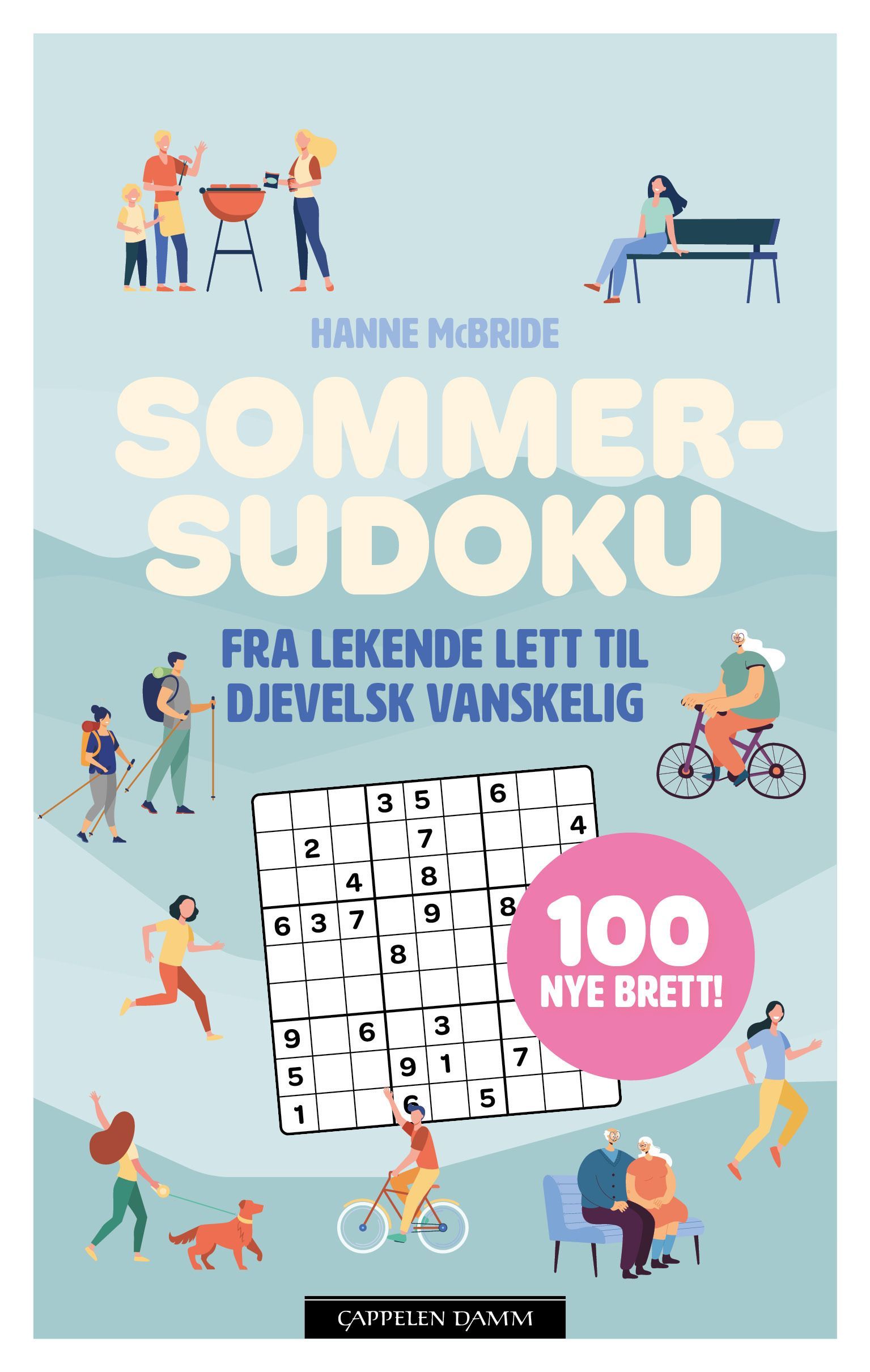 Sommersudoku : fra lekende lett til djevelsk vanskelig