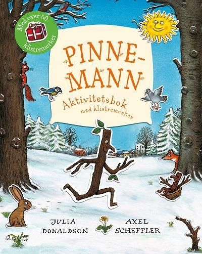 Pinnemann : aktivitetsbok med klistremerker