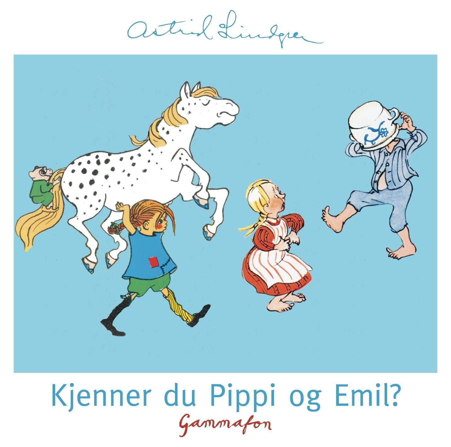 Forsidebilde av Kjenner du Pippi og Emil?