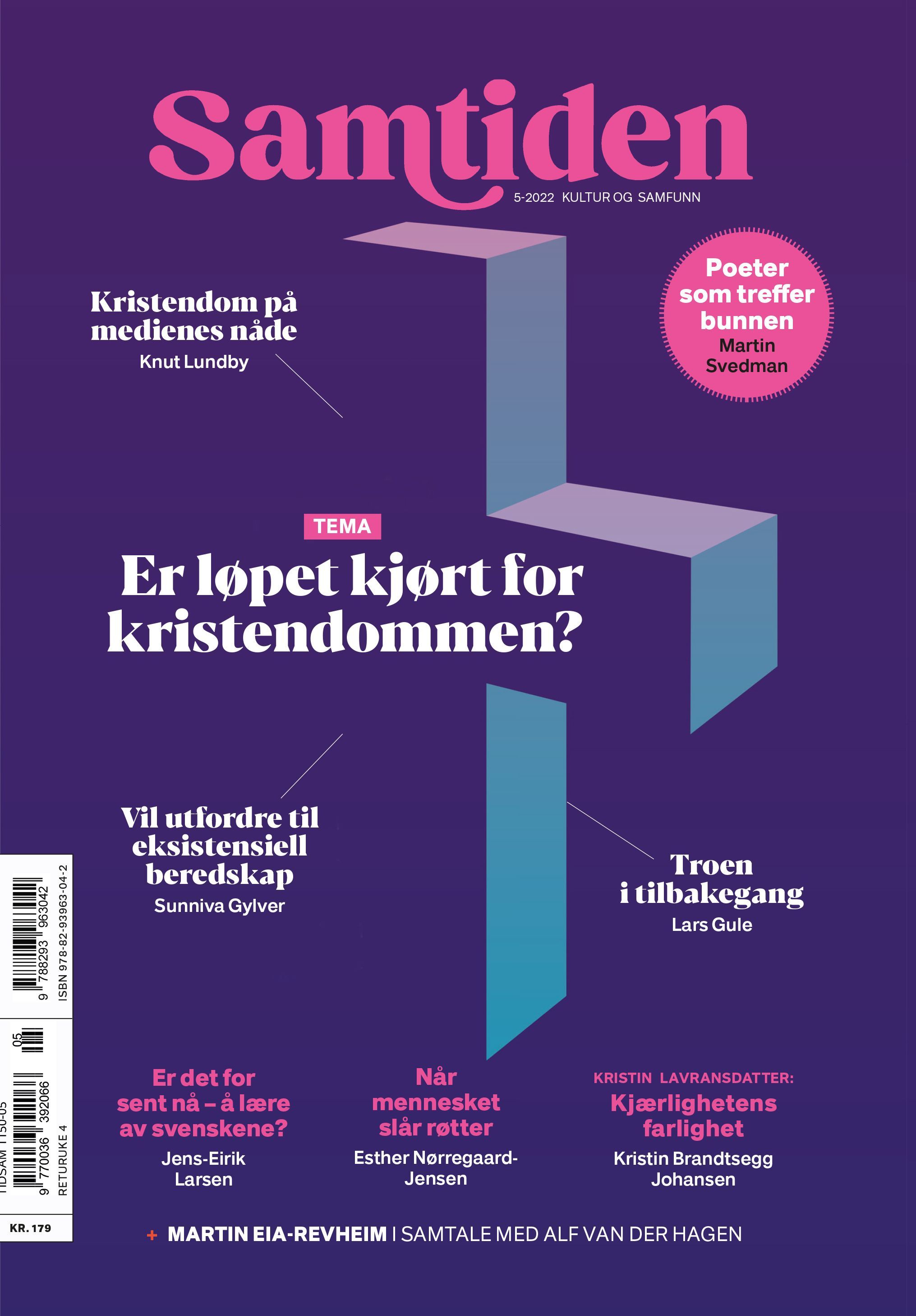 Samtiden. Nr. 5 2022 : kultur og samfunnsspørsmål