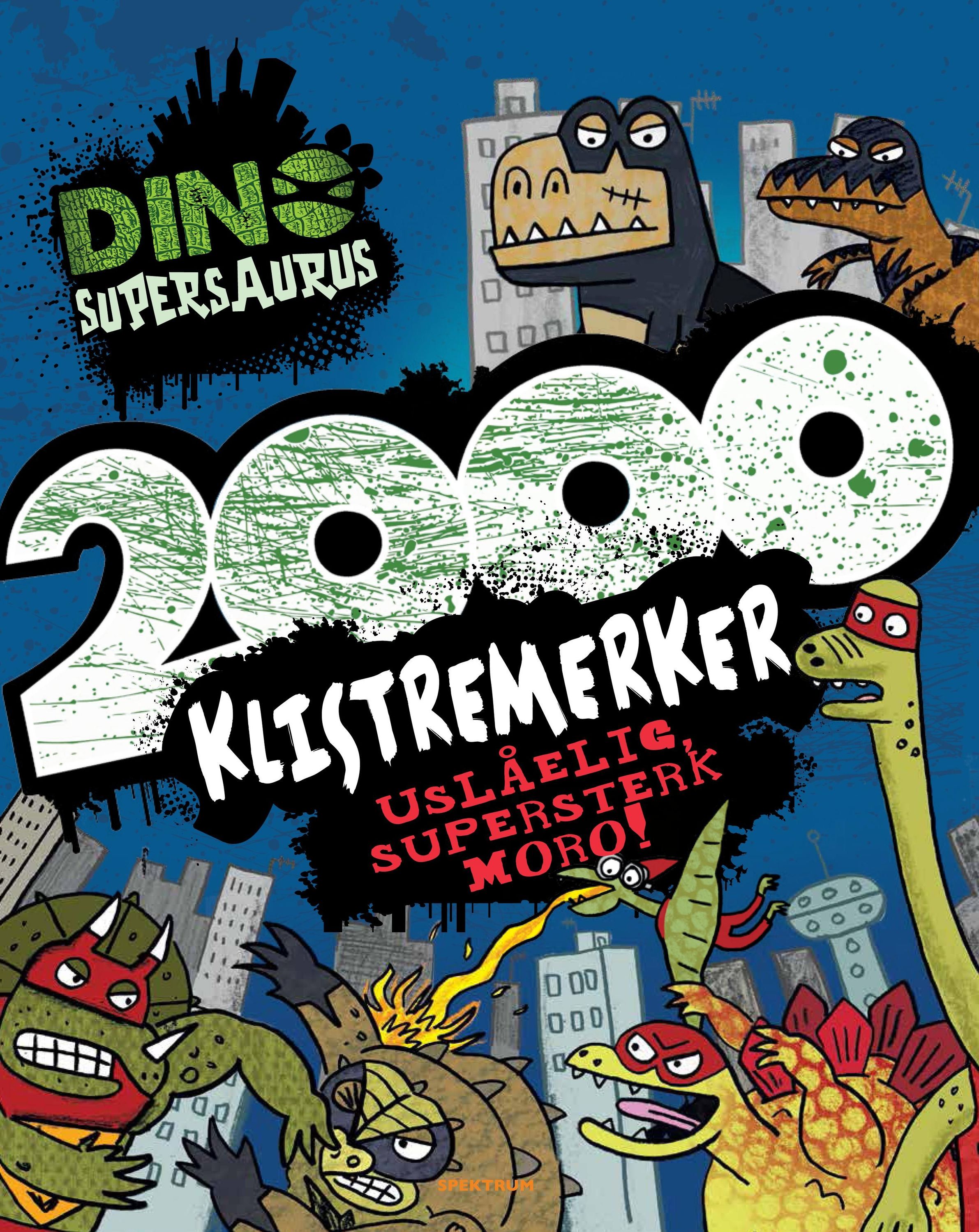 Dino Supersaurus : 2000 klistremerker
