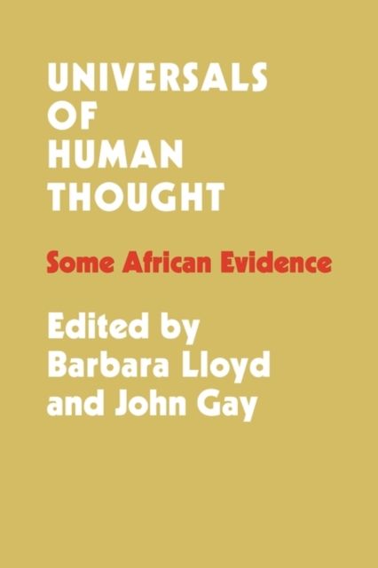 Universals of Human Thought : Some African Evidence
