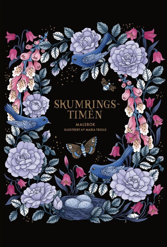 Skumringstimen : malebok