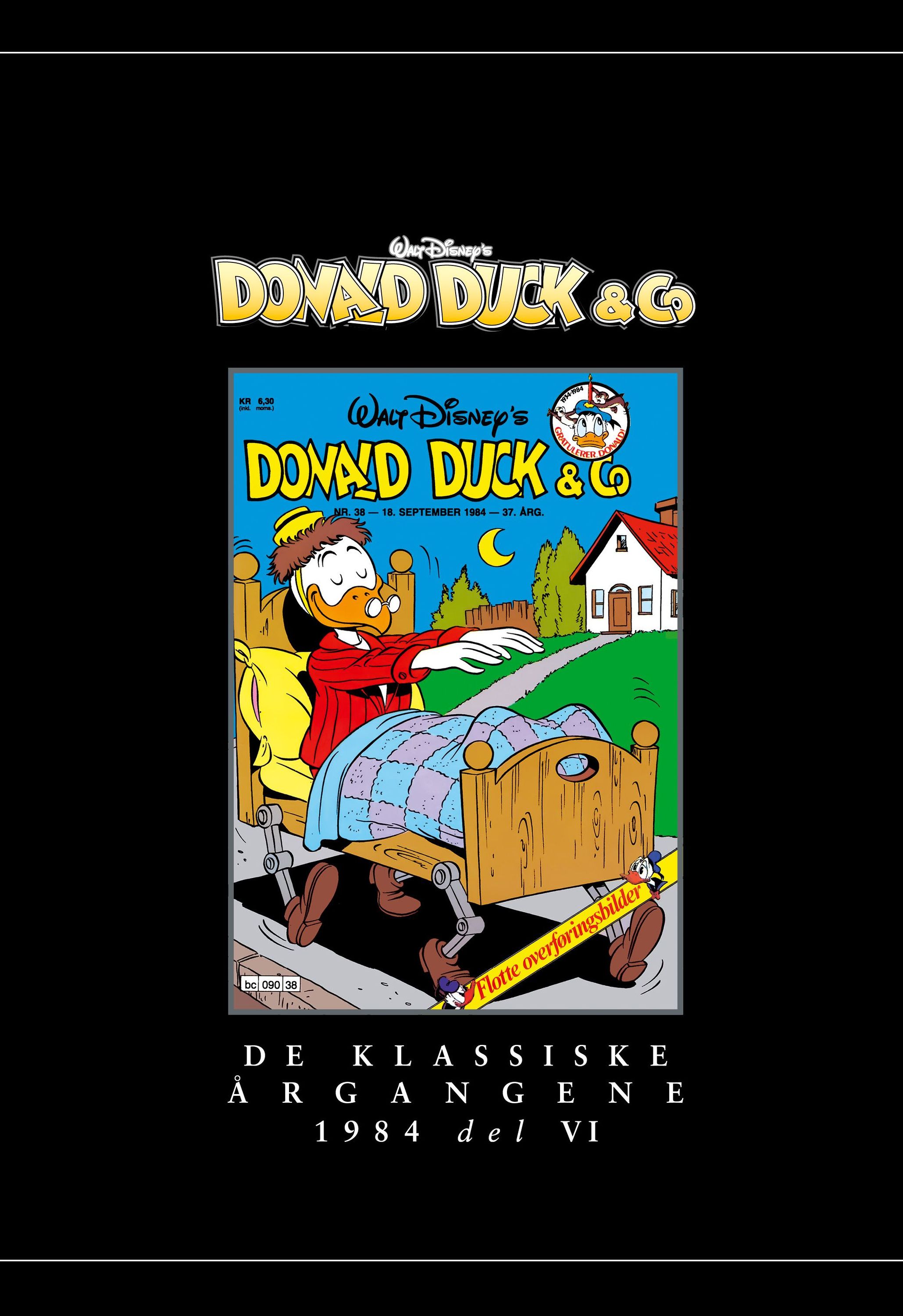 Forsidebilde av Donald Duck & co : de klassiske årgangene 1984. Del VI