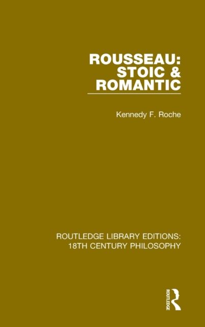 Rousseau: Stoic & Romantic