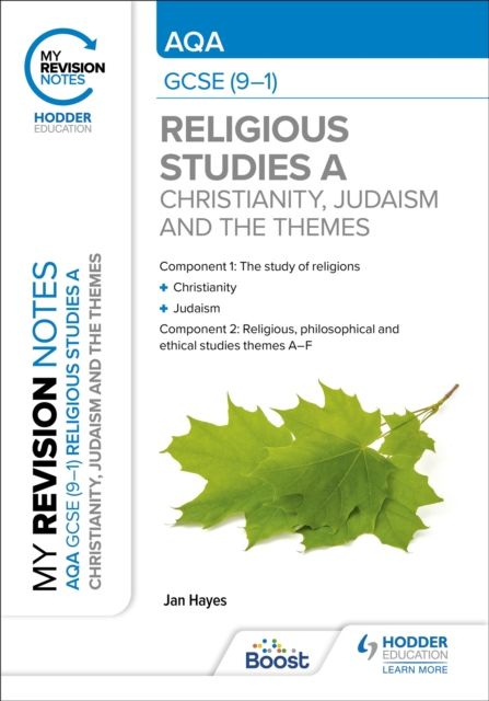 Forsidebilde av My Revision Notes: AQA GCSE (9-1) Religious Studies Specification A Christianity, Judaism and the Religious, Philosophical and Ethical Themes