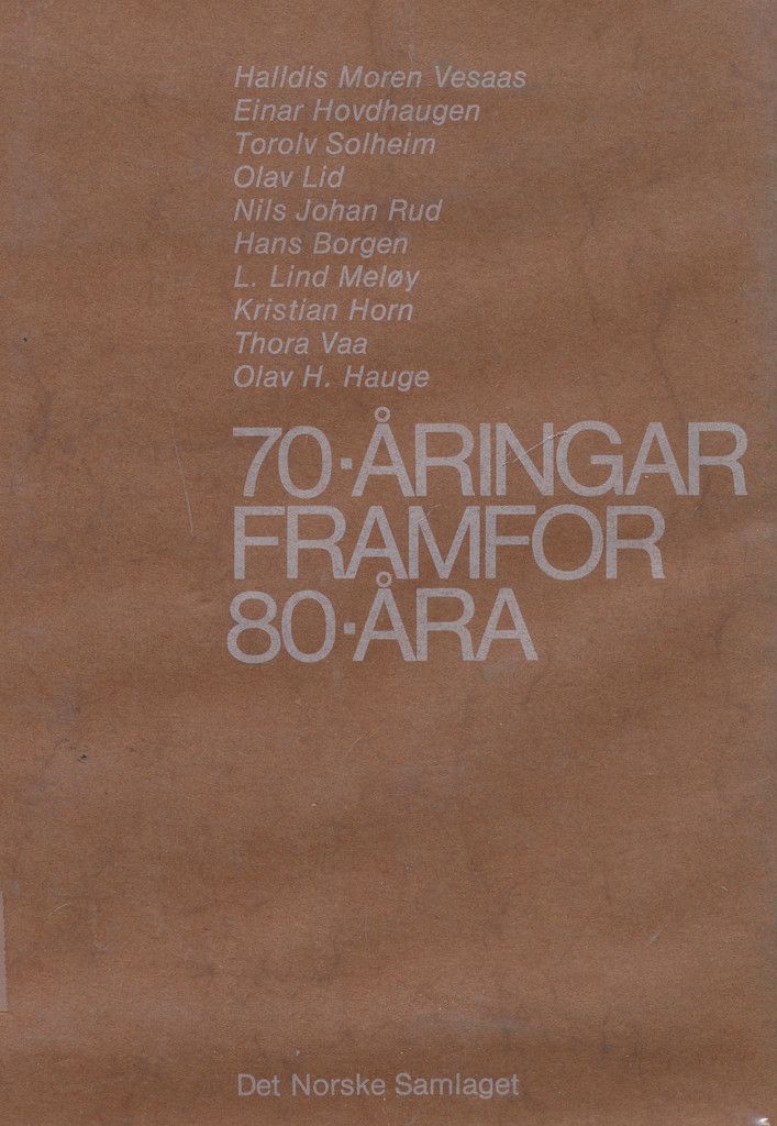 70-åringar framfor 80-åra