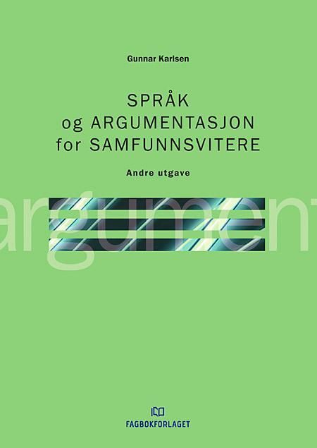 Språk og argumentasjon for samfunnsvitere