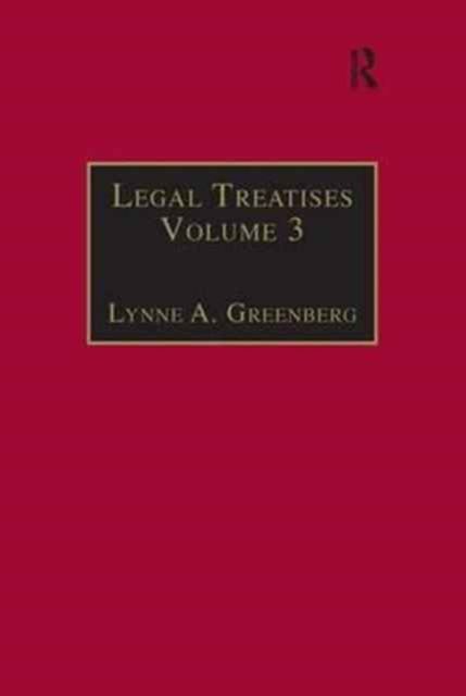 Legal Treatises : Essential Works for the Study of Early Modern Women: Series III, Part One, Volume 3