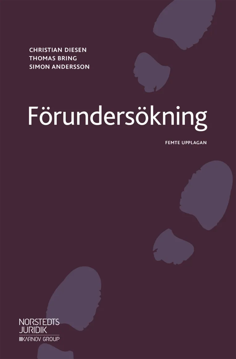 Forsidebilde av Förundersökning