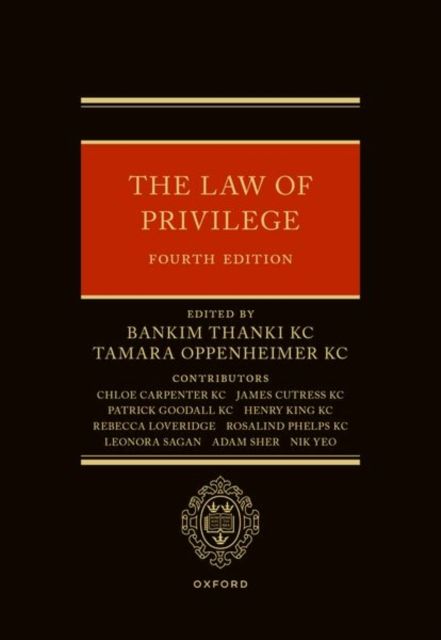 The Law of Privilege