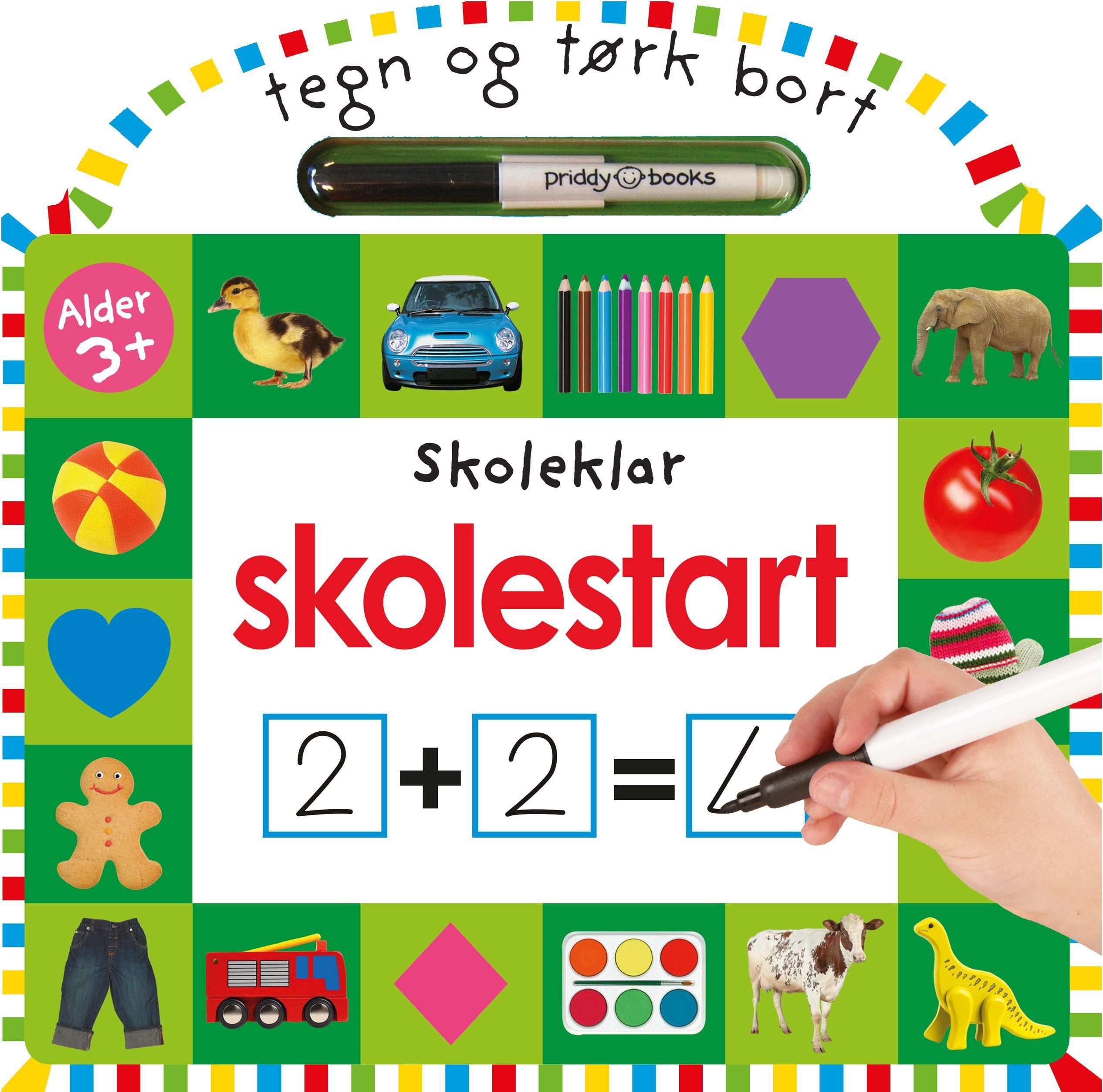 Skolestart : skoleklar : tegn og tørk bort