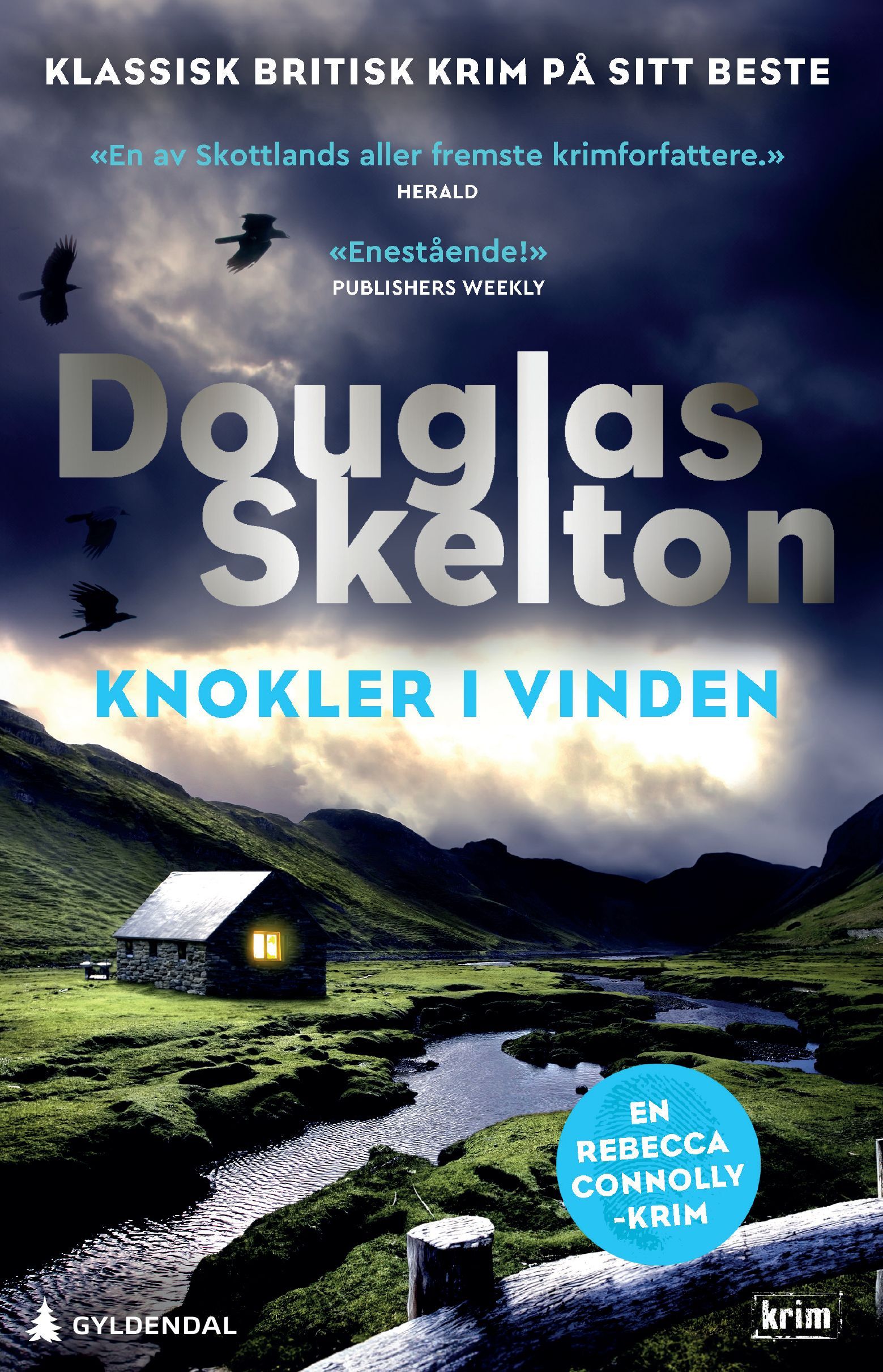 Forsidebilde av Knokler i vinden : en Rebecca Connolly-krim