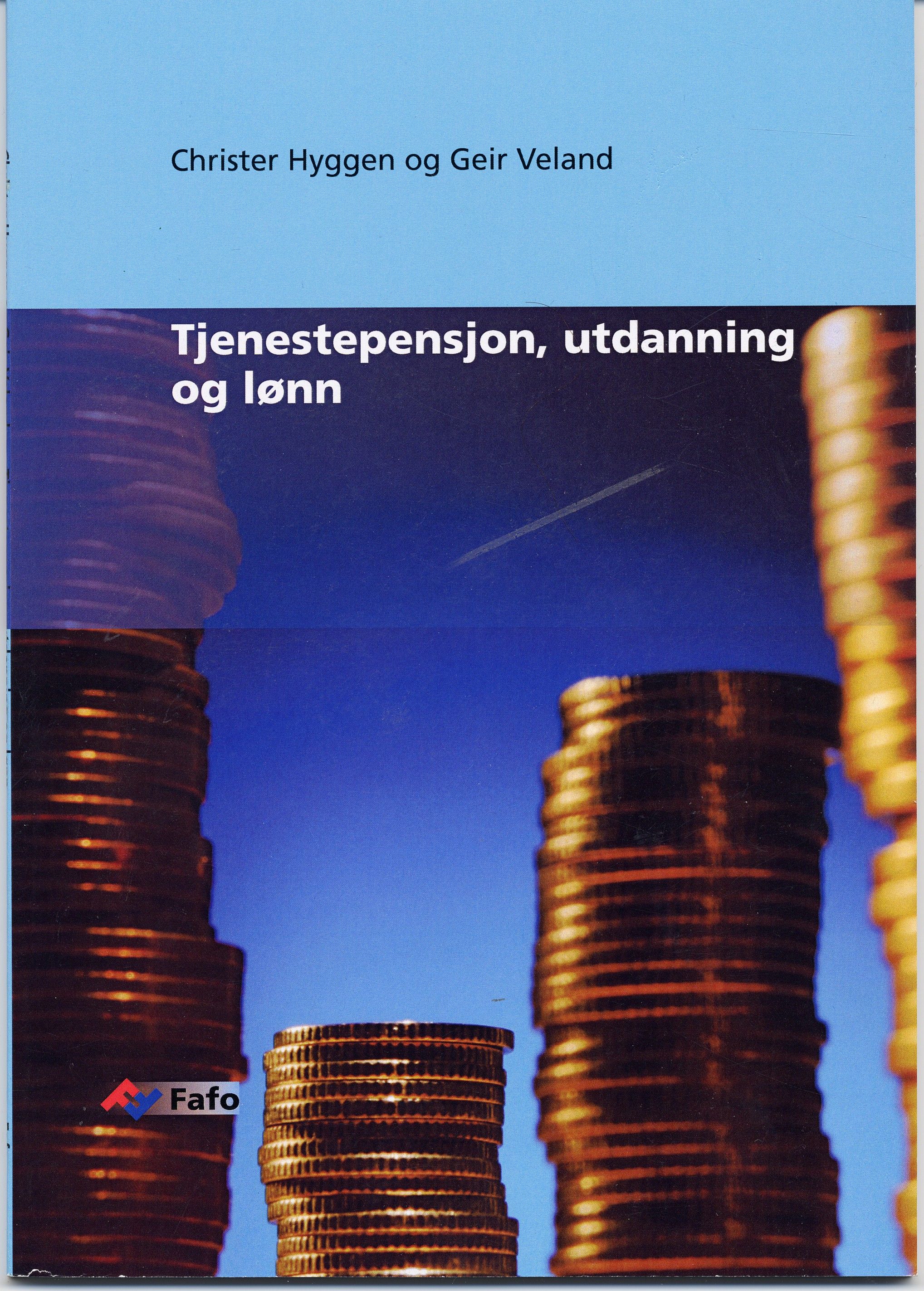 Tjenestepensjon, utdanning og lønn