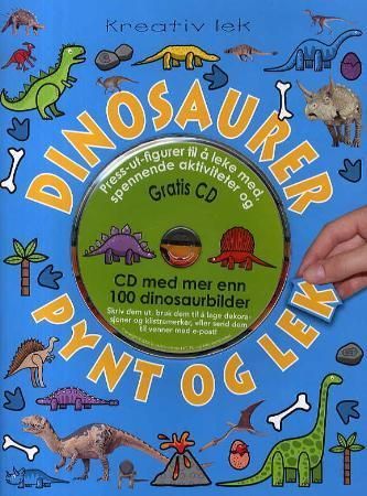 Dinosaurer pynt og lek : hobbyhefte fra 5 år
