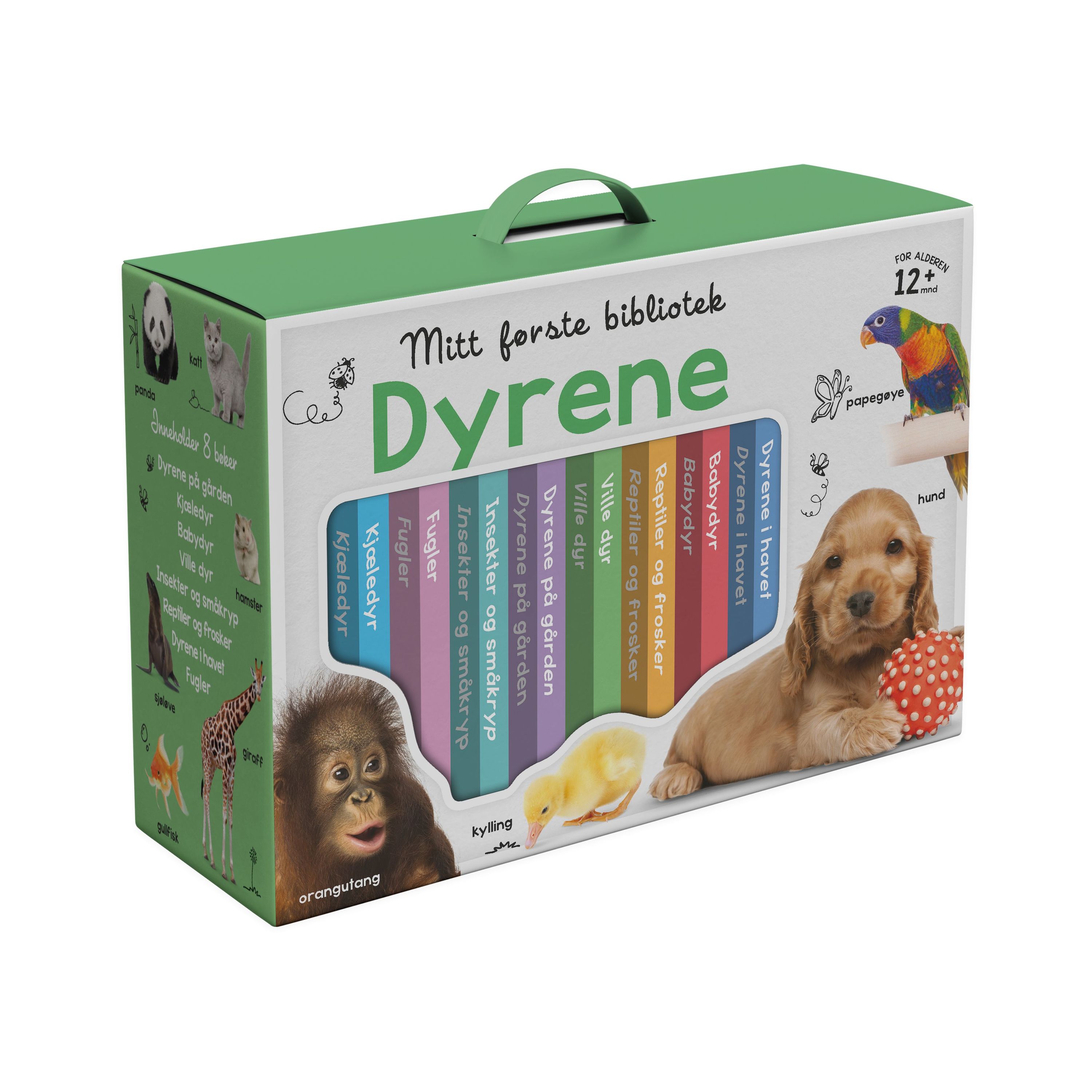 Dyrene : mitt første bibliotek
