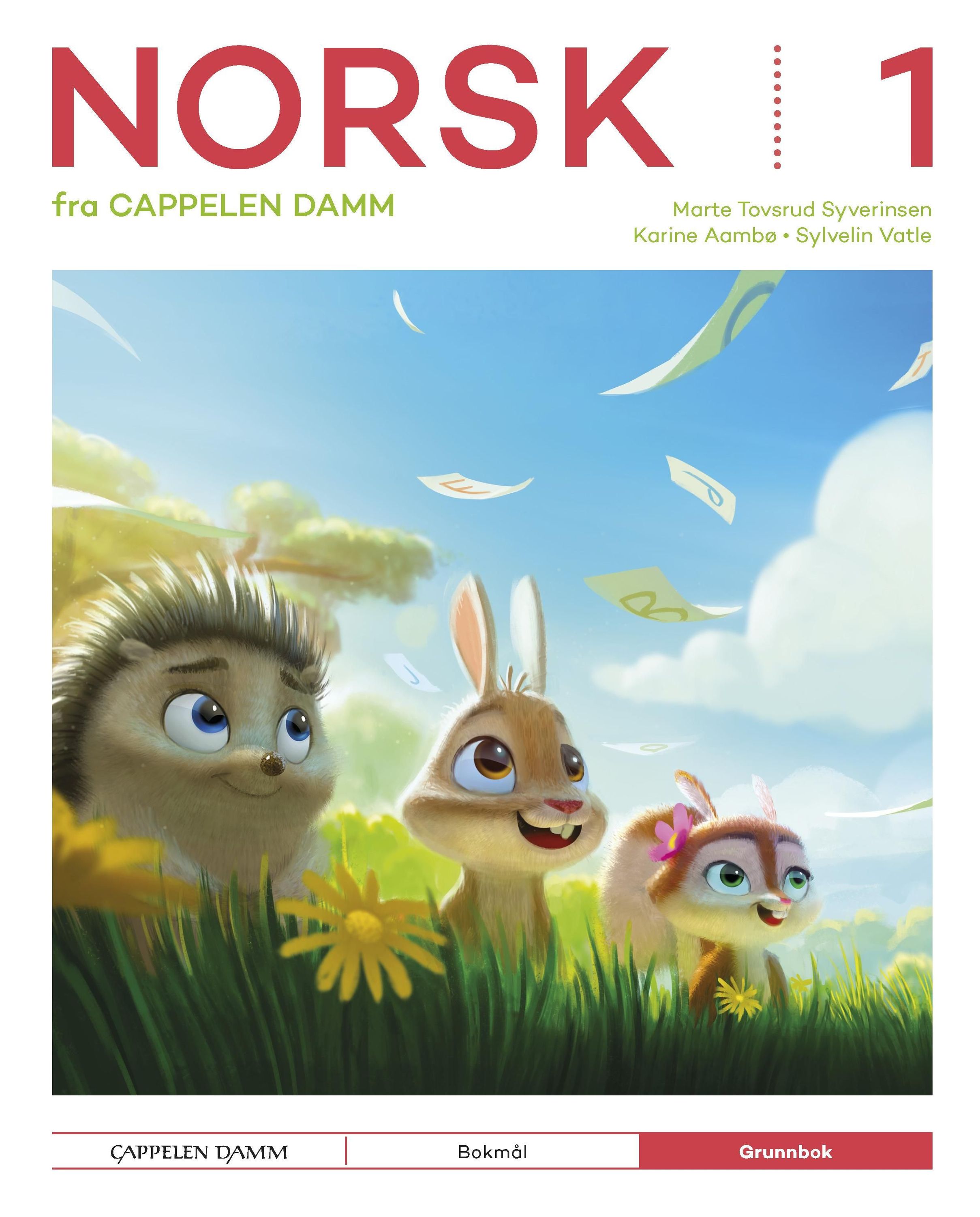 Norsk 1 fra Cappelen Damm. Grunnbok