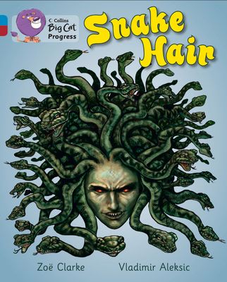 Snake Hair : Band 07 Turquoise/Band 14 Ruby