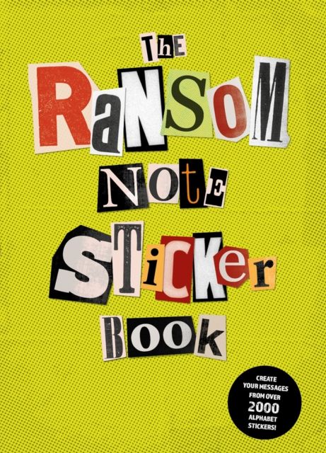 Forsidebilde av The Ransom Note Sticker Book