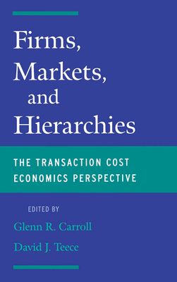 Firms, Markets, and Hierarchies : The Transaction Cost Perspective