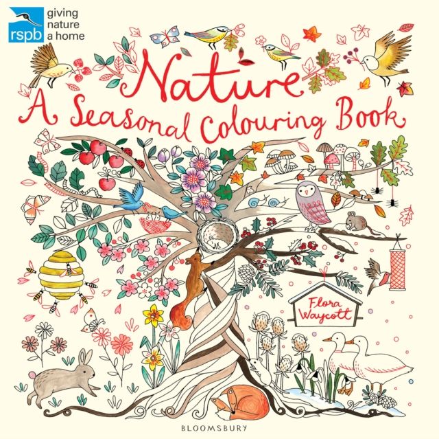 RSPB Nature: A Seasonal Colouring Book