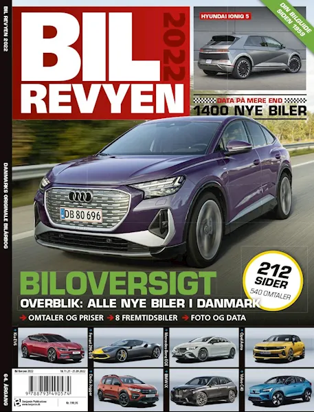 Forsidebilde av Bilrevyen 2022