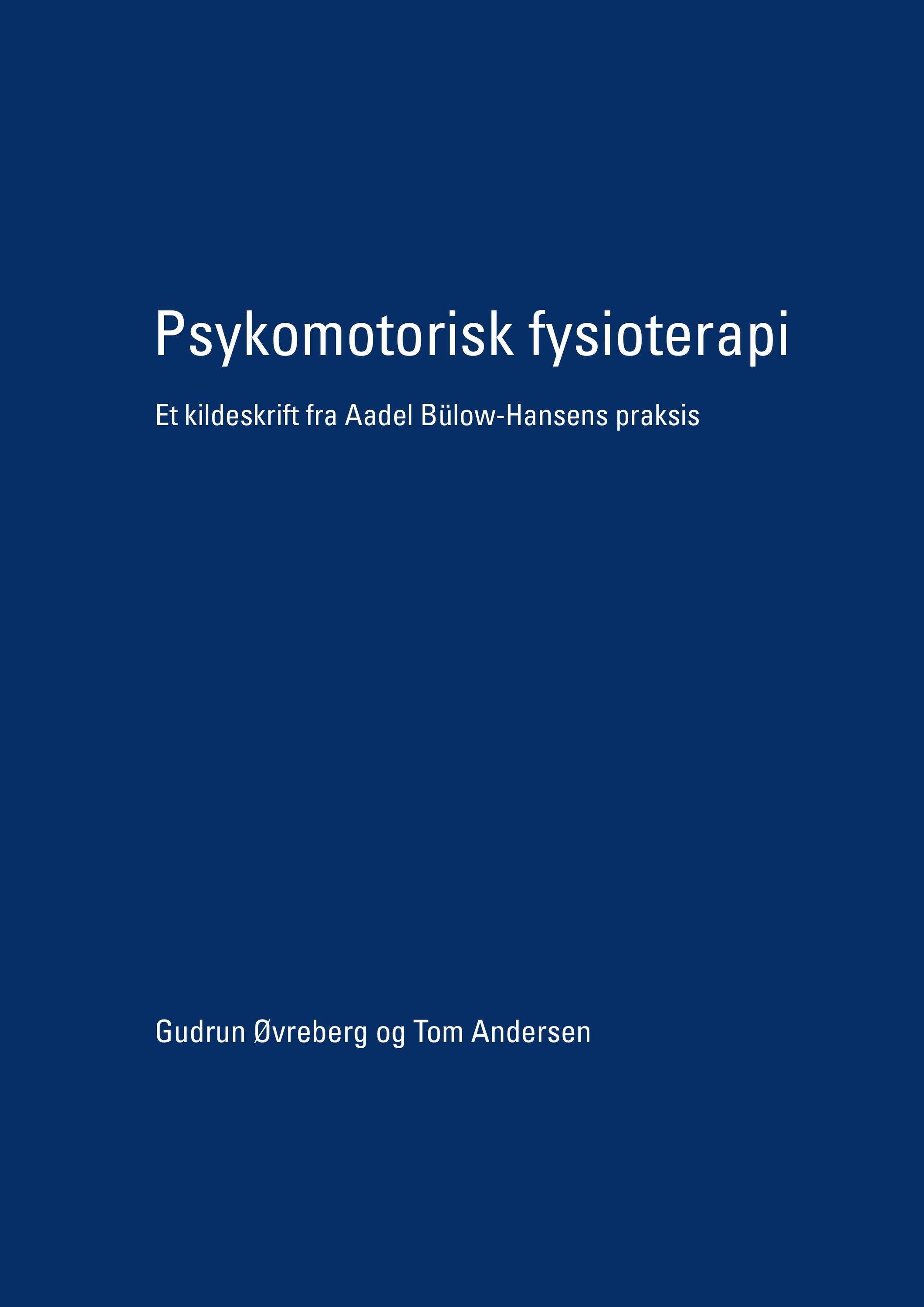 Psykomotorisk fysioterapi : et kildeskrift fra Aadel Bülow-Hansens praksis