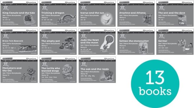 Read Write Inc. Phonics: Grey Set 7 More Black & White Storybooks (Pack of 13)