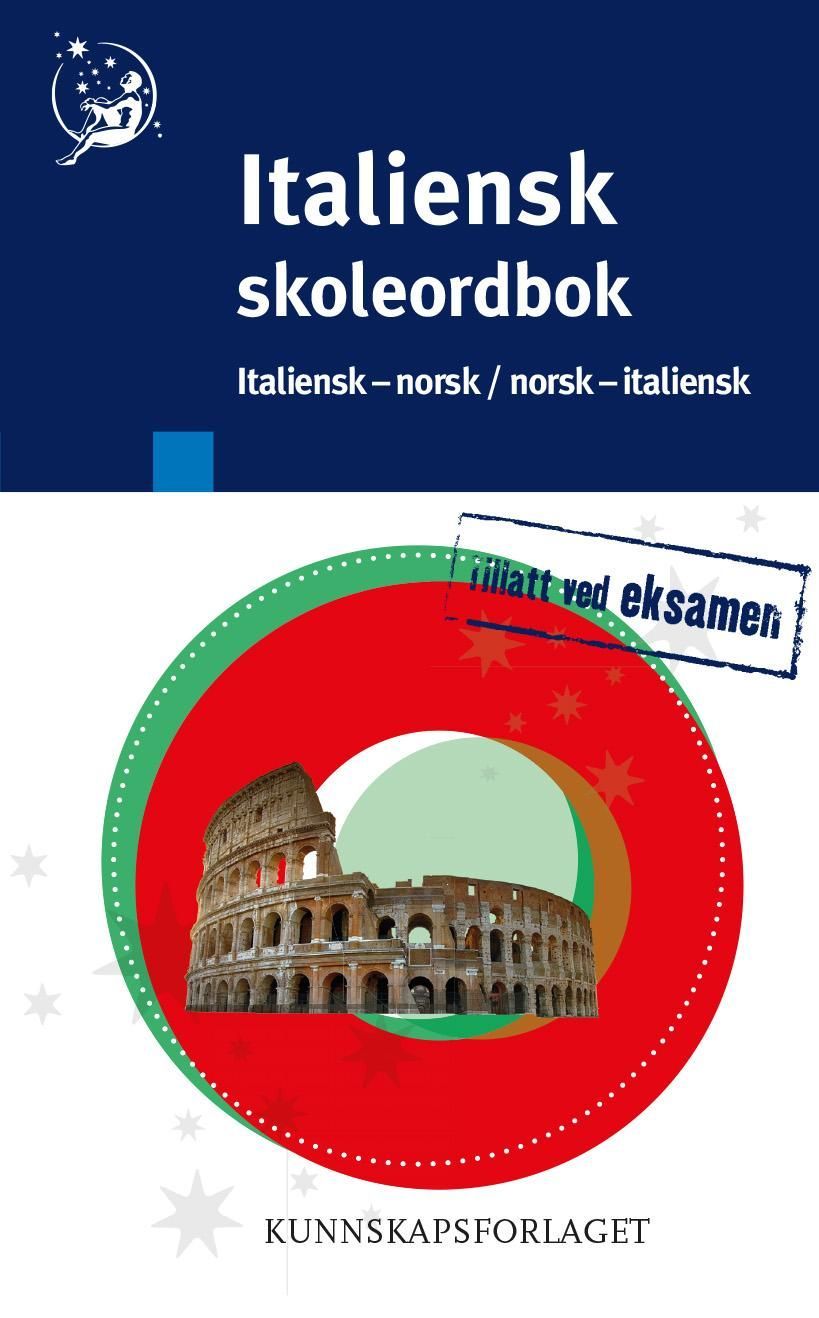 Italiensk skoleordbok : italiensk-norsk/norsk-italiensk