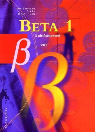 Beta 1 : bedriftsøkonomi VK1