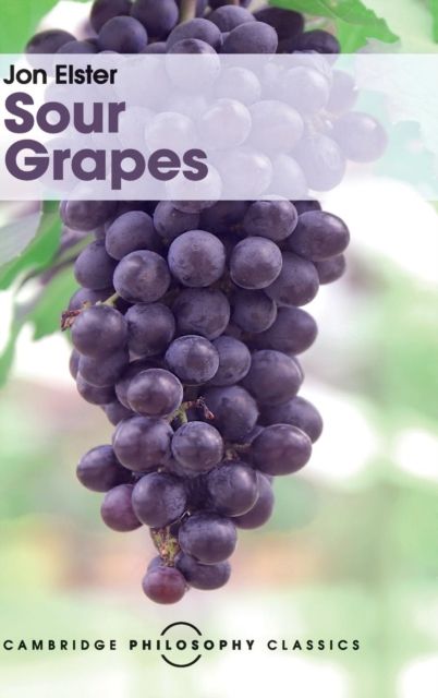 Sour Grapes : Studies in the Subversion of Rationality