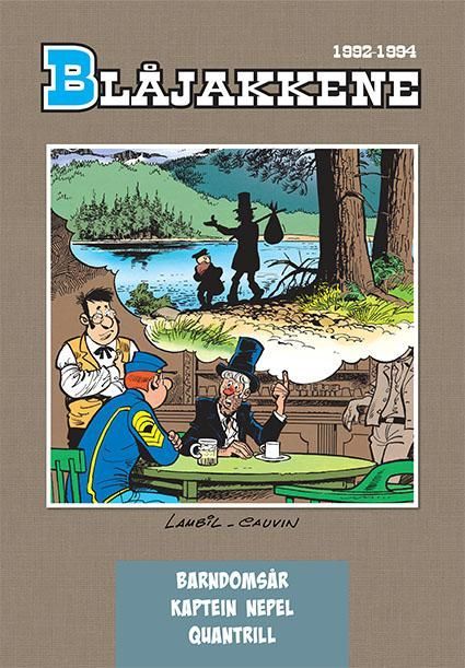 Forsidebilde av Barndomsår ; Kaptein Nepel ; Quantrill
