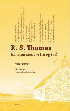 Ein stad mellom tru og tvil : dikt i utval