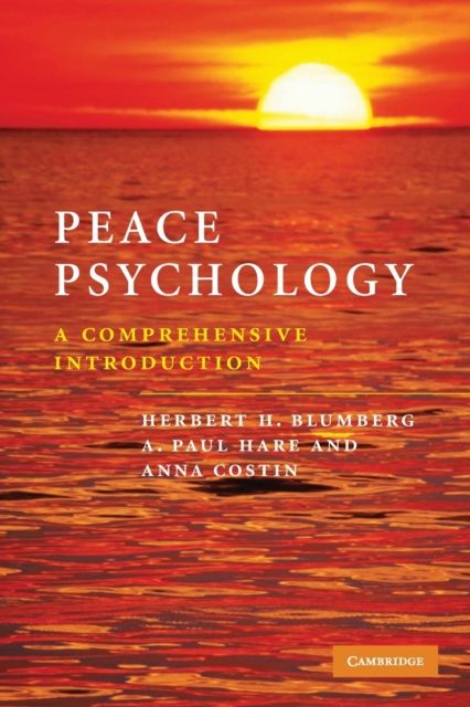 Peace Psychology : A Comprehensive Introduction