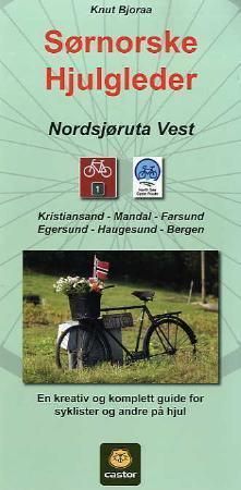 Nordsjøruta vest : Kristiansand - Mandal - Farsund - Egersund - Haugesund - Bergen : en kreativ og komplett guide for syklister og andre på hjul