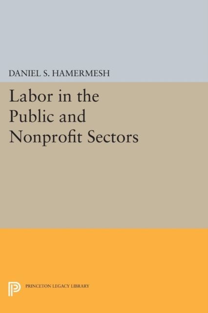 Labor in the Public and Nonprofit Sectors