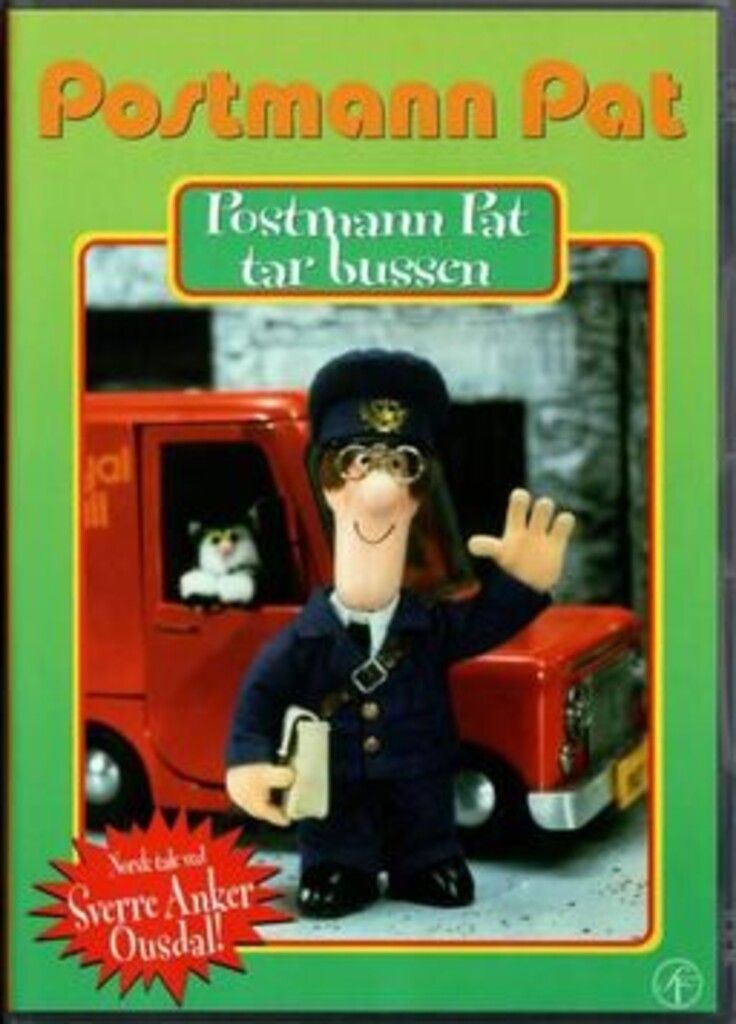 Postmann Pat tar bussen